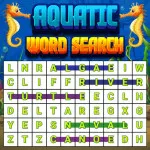 PLay Aquatic Word Search now!