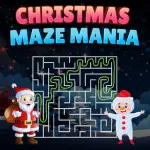 PLay Christmas Maze Mania now!