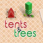 PLay Daily Trees and Tents now!