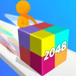 PLay Geometry Stack 2048 Run now!