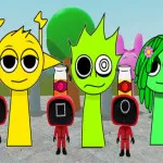 PLay Squid Sprunki Tap Game 2 now!
