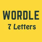 PLay Wordle 7 Letters now!